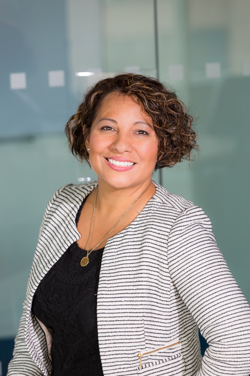 Portrait of Rosa Aguilar, Peruvian entrepreneur